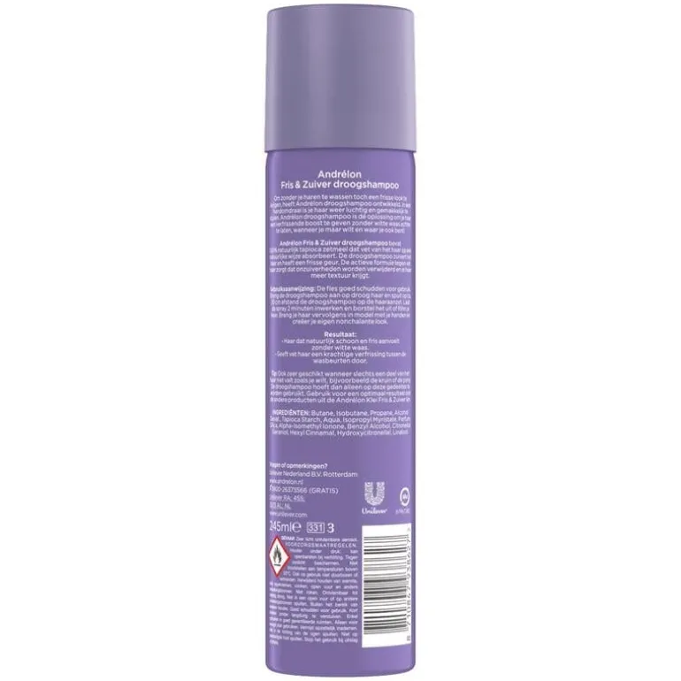 Andrélon Fris & Zuiver Classic Droogshampoo 245 ML