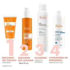 Avène Zonnebrand Crème Parfumvrij SPF 50+ 50 ML