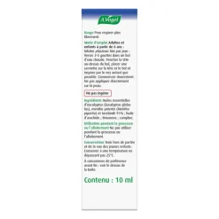 A.Vogel Cinuforce Inhalatiedruppels +Menthol 10 ML