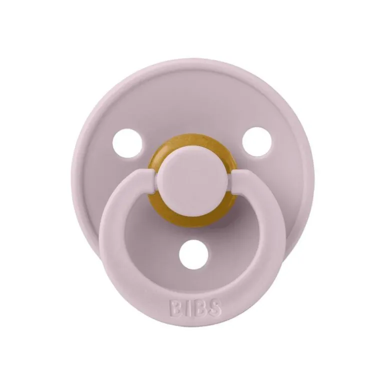 BIBS Fopspeen Two Pack Natuurlijk Rubber Blossom/Dusky Lilac Maat 2