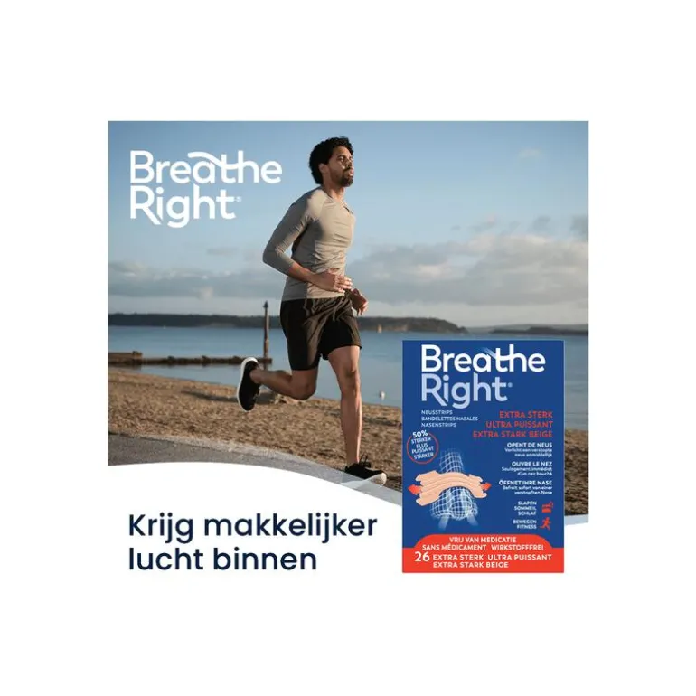 Breathe right extra sterk