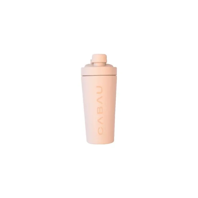 Cabau Bloom Shakebeker Staal - Pink - 700ML