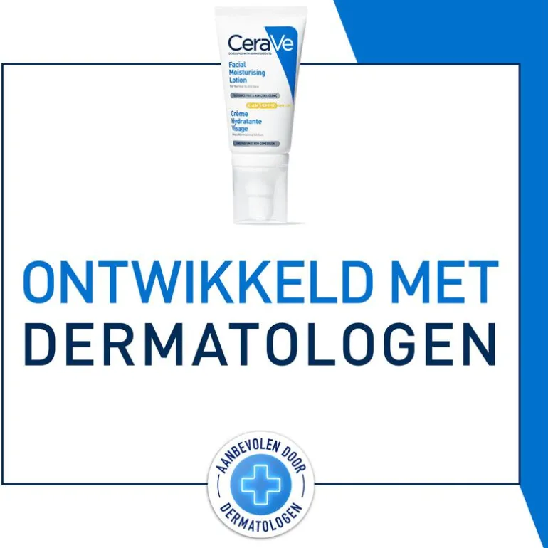 CeraVe Hydraterende Gezichtscrème SPF50 52 ML