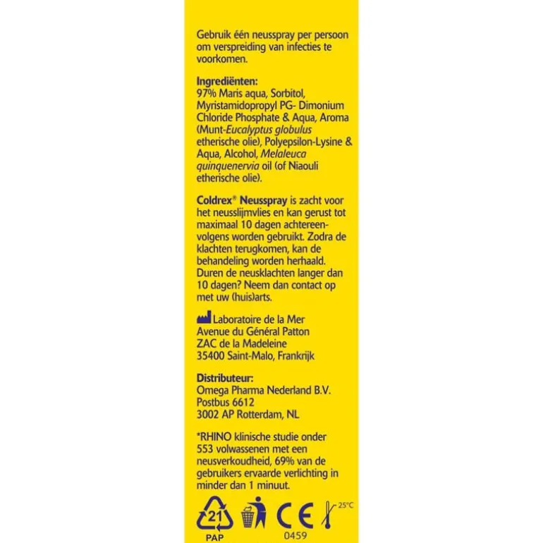 Coldrex Neusspray In 2min 20 ML