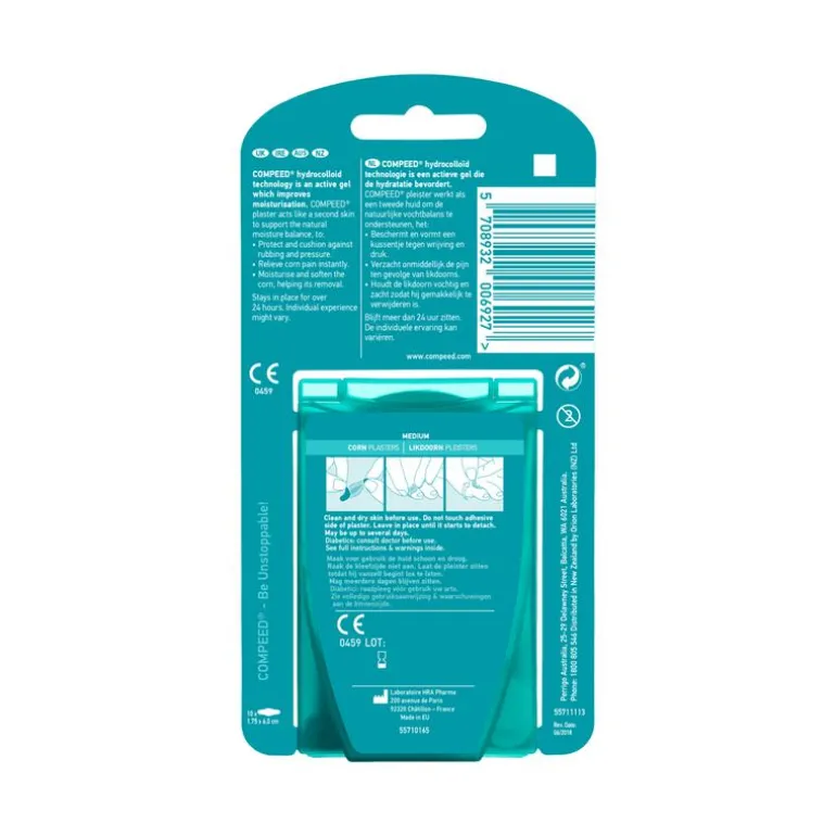 Compeed Likdoorn Pleisters Medium 10 Pleisters