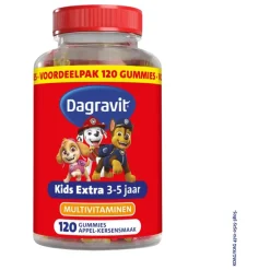 Dagravit Kids Xtra 3-5 jaar 120 gummies