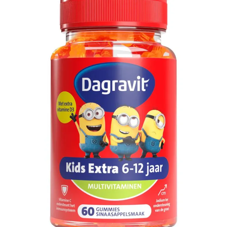 Dagravit Kids-Xtra Vitaminions 6-12 jaar 60 gummies