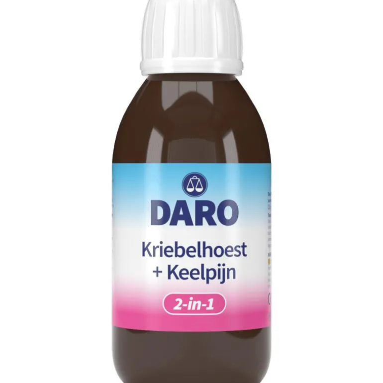 Daro 2in1 kriebelhoest+keelpijn