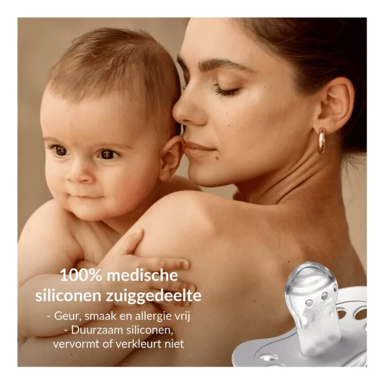 Difrax Dynamic Fopspeen 0-6M Night&Day Unisex