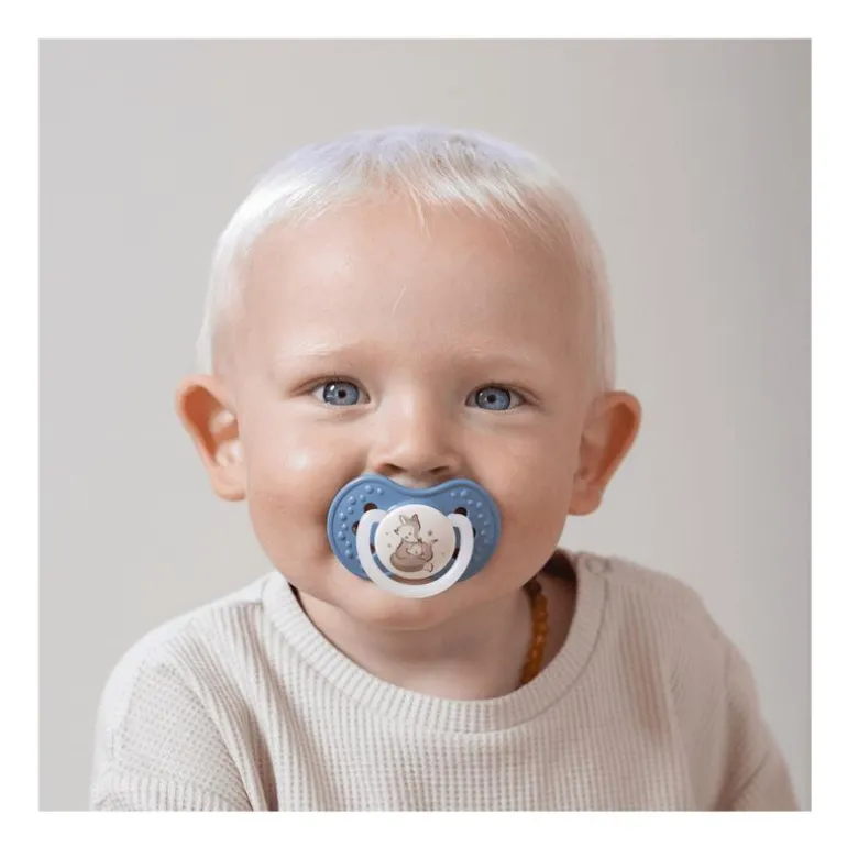 Difrax Dynamic Fopspeen 6-18M Night&Day Boy
