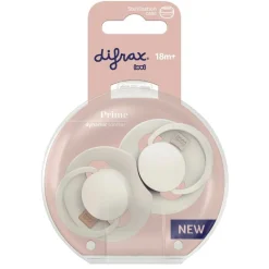 Difrax LOVI Prime Fopspeen Coconut/Ivory18+ maanden