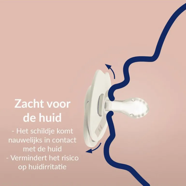 Difrax LOVI Prime Fopspeen Granola/Orange18+ maanden