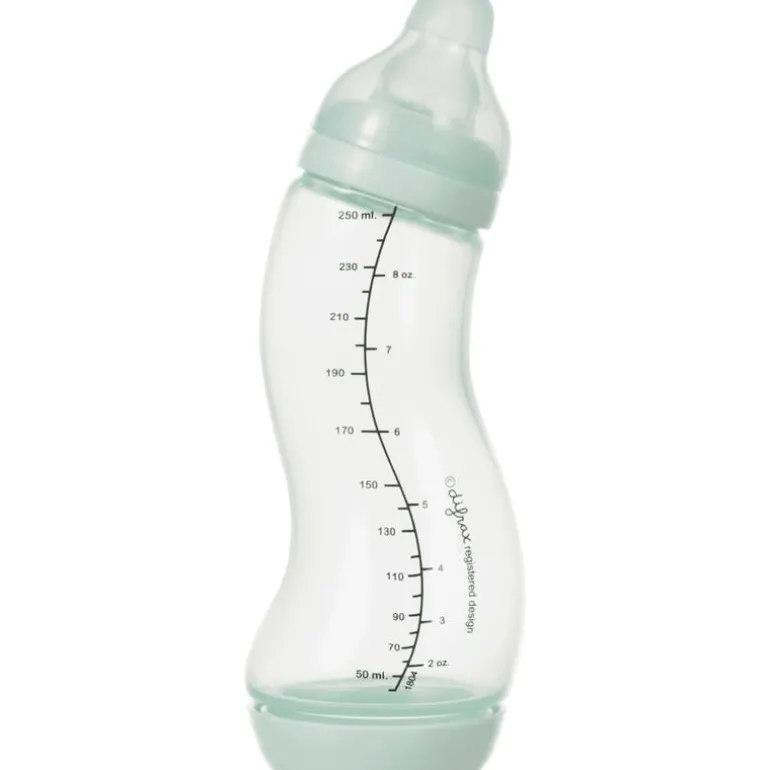 Difrax S-fles Natural 250 ML Anti-koliek Babyfles 0+ Maanden