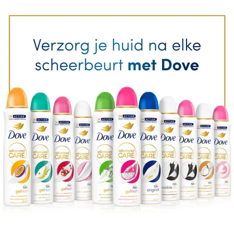 Dove Advanced Care Dragon Fruit & Coconut Cream Deodorant Spray 150 ML