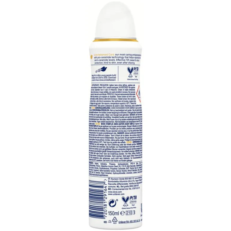 Dove Advanced Care Matcha & Sakura Anti-transpirant Deodorant Spray 150 ML