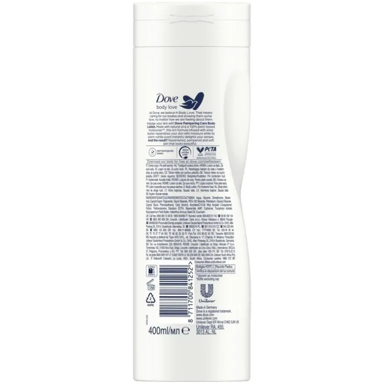 Dove Body Love Pampering Care Bodylotion 400 ML