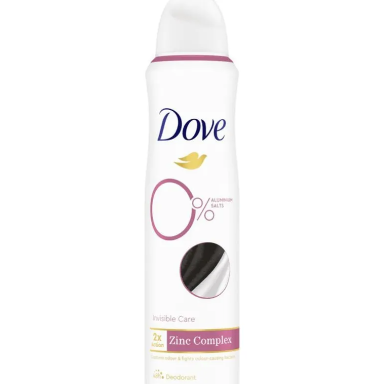 Dove Invisible 0% Deodorant Spray 150 ML