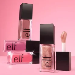 e.l.f. Glow Reviver Plumping Lip Oil Warm Pink