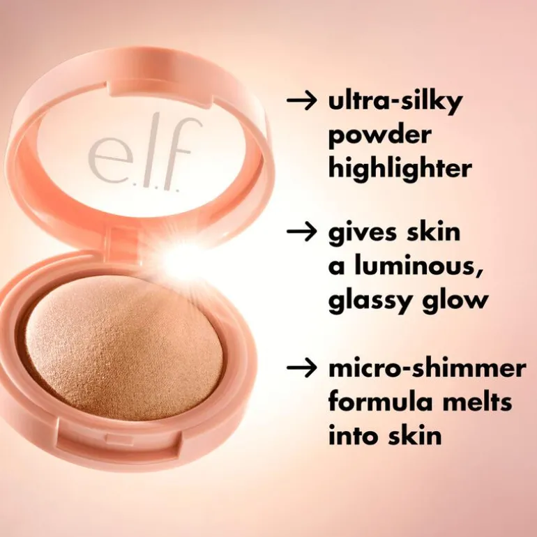 e.l.f. Halo Glow Silky Powder Highlighter Soft Pearl Era