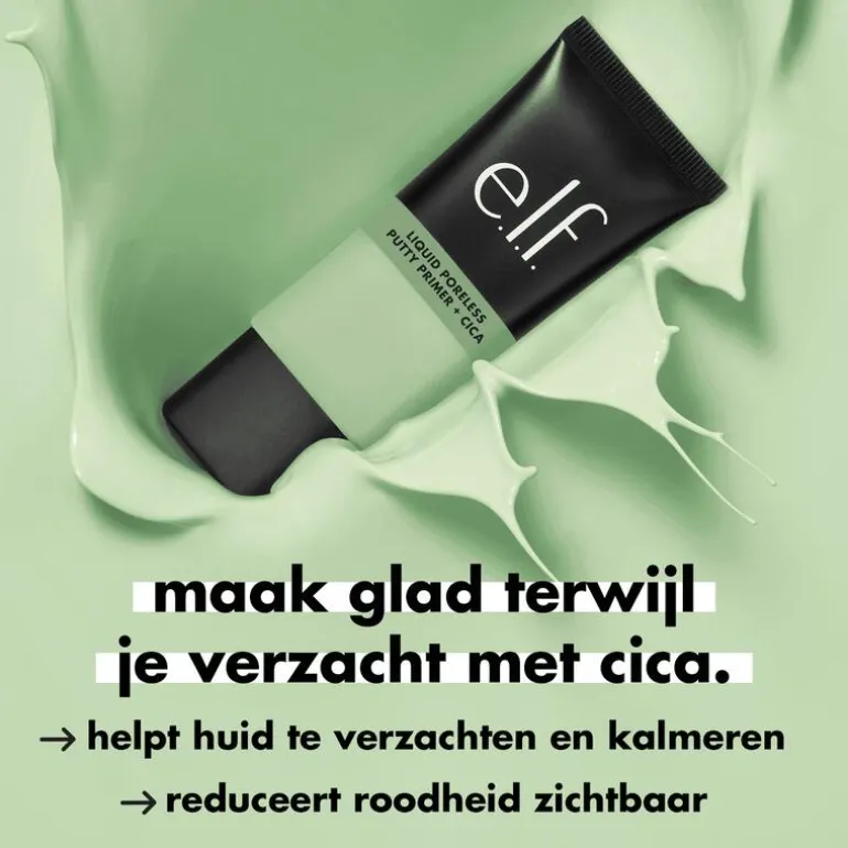 e.l.f. Liquid Poreless Putty Primer + Cica No Color