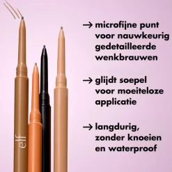 e.l.f. Micro-Fine Brow Pencil Deep Brown