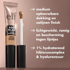 e.l.f. Soft Glam Satin Concealer 61 Rich Cool