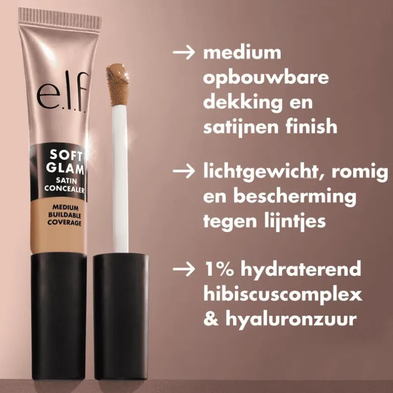 e.l.f. Soft Glam Satin Concealer 61 Rich Cool