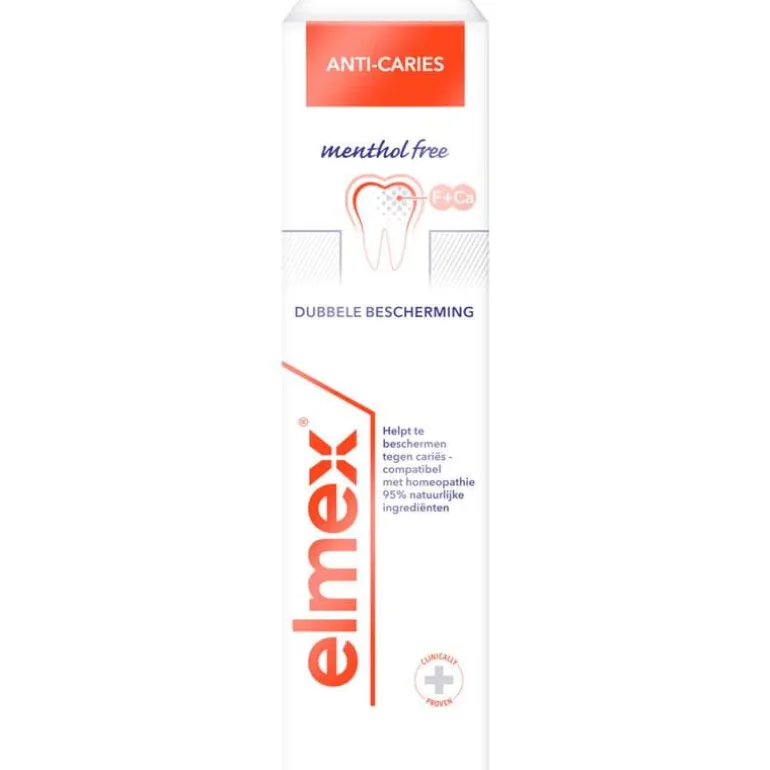 Elmex® Anti-Cariës Mentholvrij Tandpasta - 75 ML