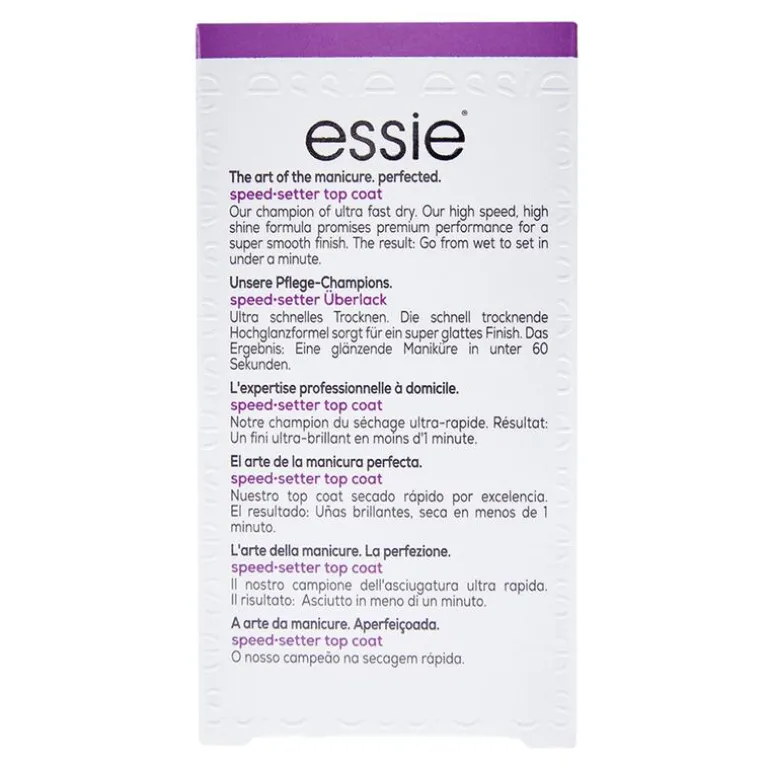 essie Care Speed Setter Ultra Fast Dry Top Coat 13,5 ML