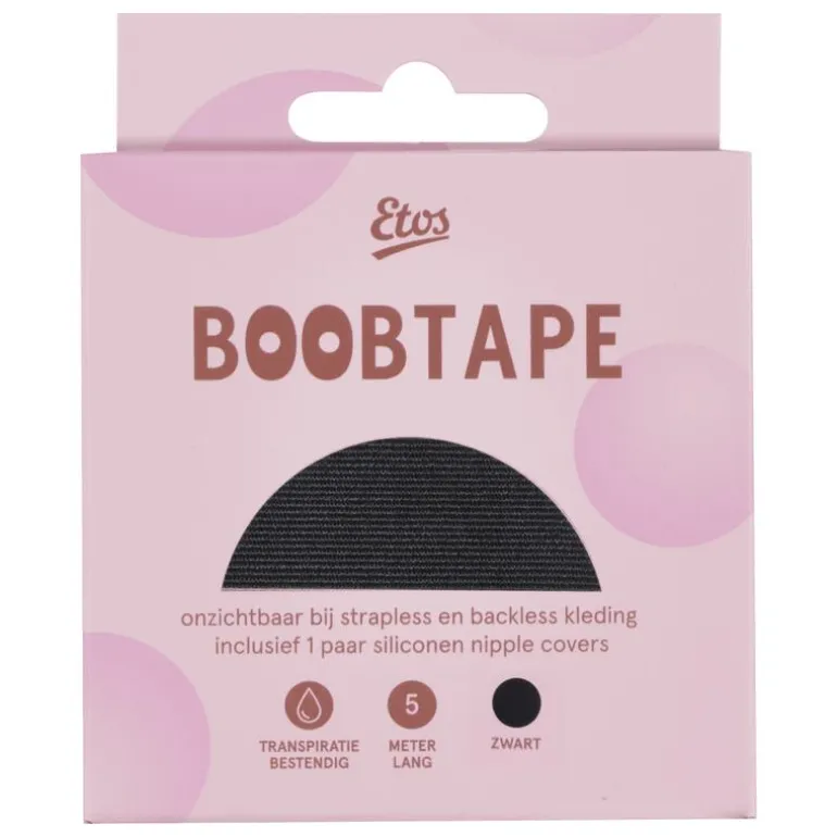 Etos Boobtape Zwart