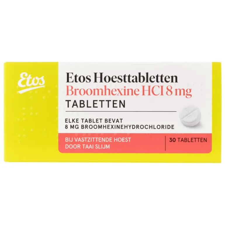 Etos broomhexine 8mg tablet 30st