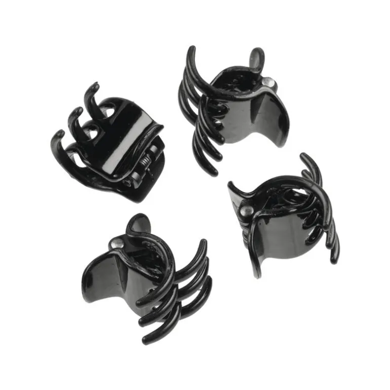 Etos Haarklem Small Zwart 4St