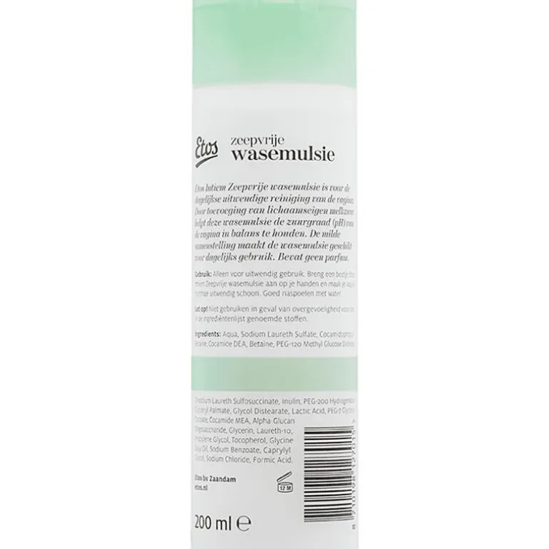Etos Intiem Zeepvrije Wasemulsie 200 ML