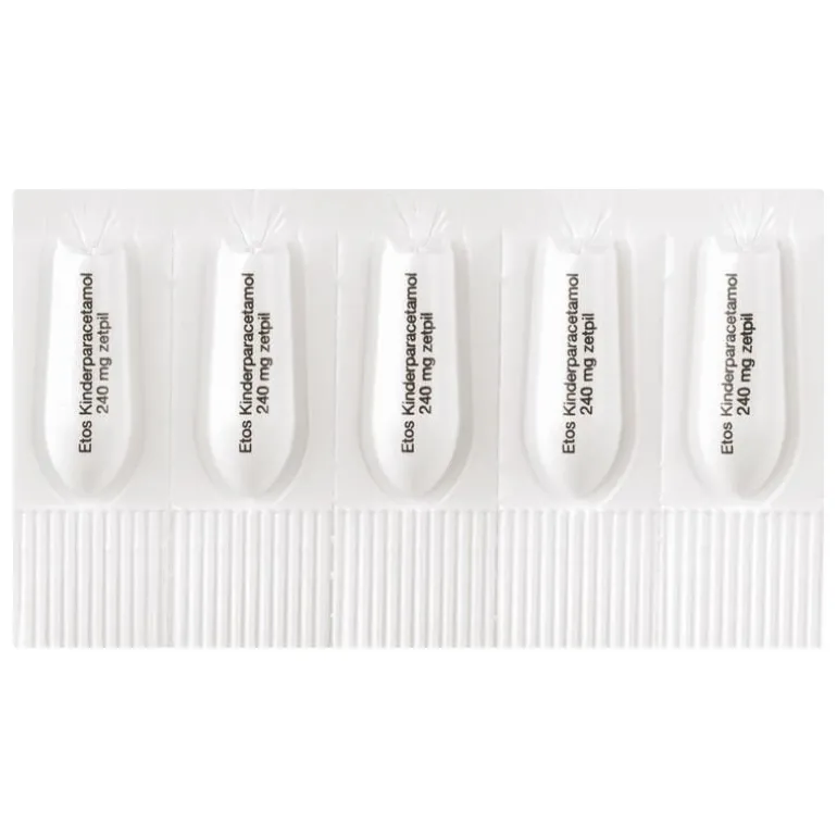 Etos Kinderparacetamol 240 mg Zetpil