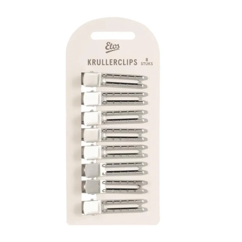 Etos Krullerclips 8St