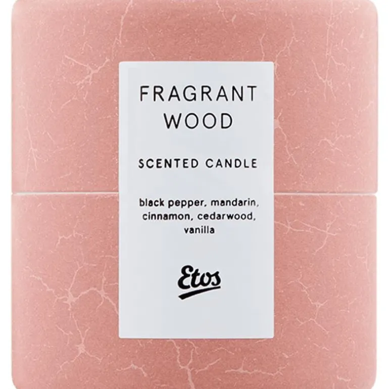 Etos Scented Glass In Sliding Tube Fragrant Wood