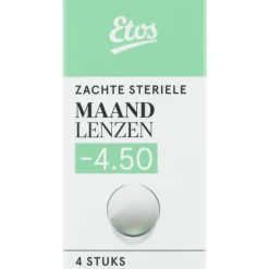 Etos zachte maandlenzen -4.50 4st