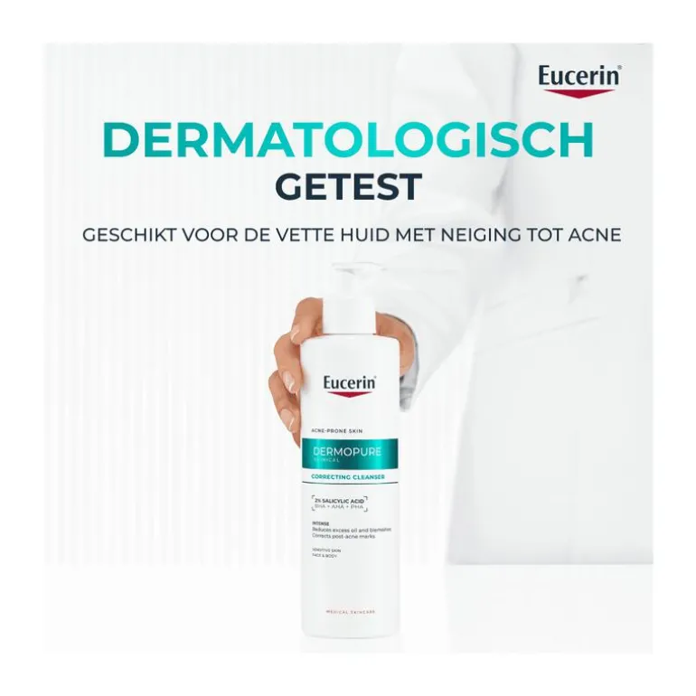 Eucerin DERMOPURE CLINICAL Corrigerende Reinigingsgel Gevoelige Huid 400 ML