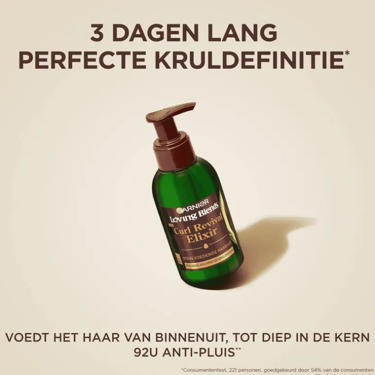 Garnier Loving Blends Avocado Olie & Shea Boter Curl Revival Elixir 120 ML