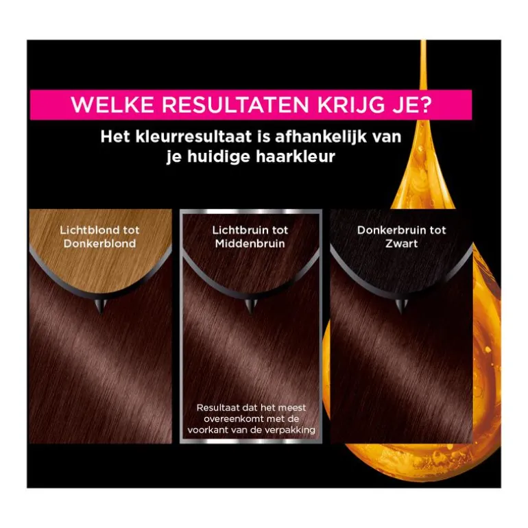 Garnier Olia Permanente Haarverf 4.15 IJs-Kastanjebruin