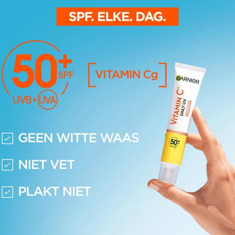 Garnier SkinActive Vitamine C Glowy UV fluid met SPF50 40ML