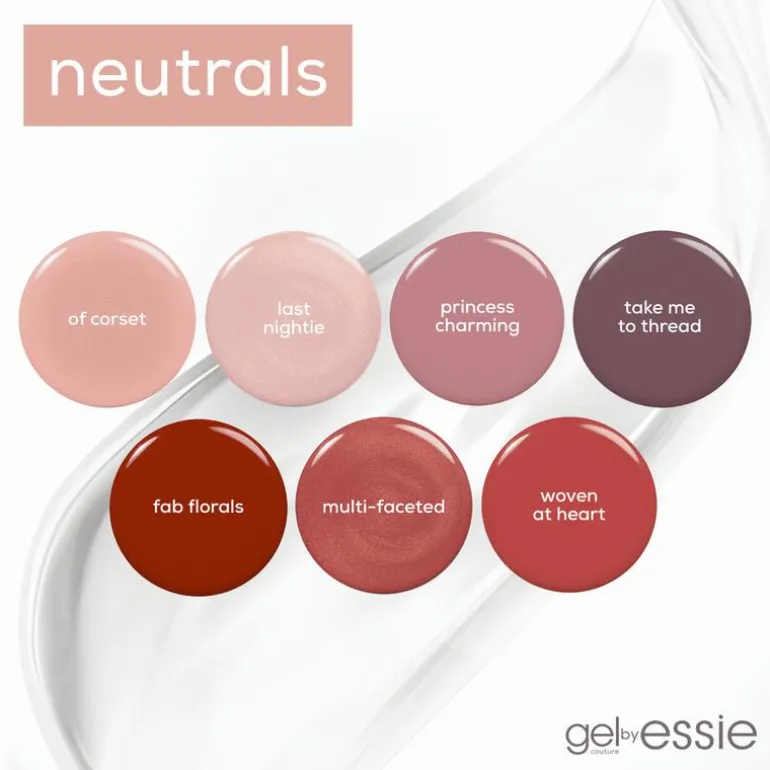 gel by essie Nagellak 136 First Fitting Wit 13,5ML