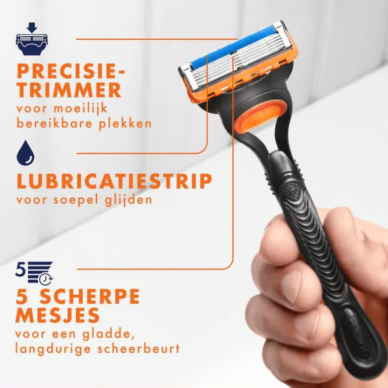 Gillette Fusion5 Scheersysteem Met 2 Navulmesjes