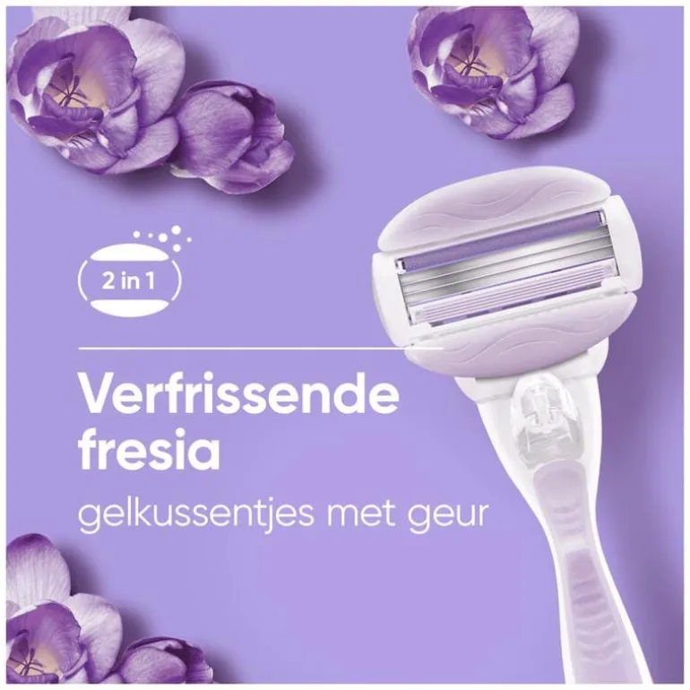 Gillette Venus ComfortGlide Breeze Scheersysteem + 2 Navulmesjes