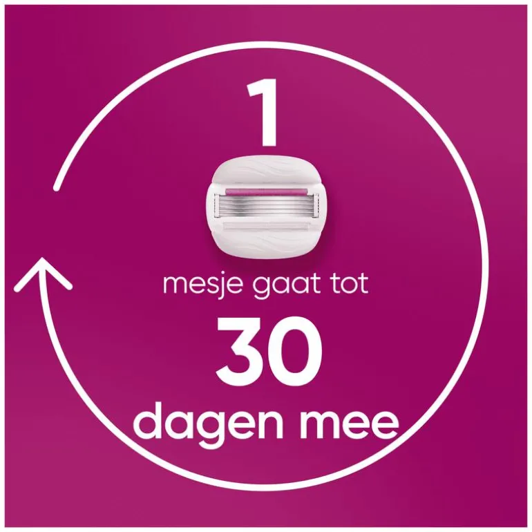 Gillette Venus ComfortGlide Sugarberry Navulmesjes 3 Stuks