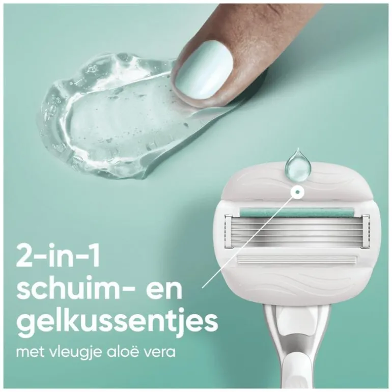Gillette Venus ComfortGlide Sensitive Navulmesjes 3 Stuks