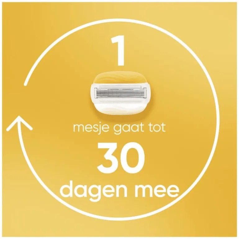Gillette Venus Comfortglide Luipaard Navulmesjes - 3 Stuks