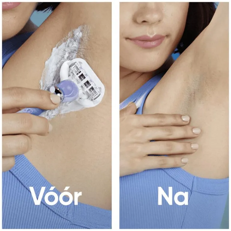 Gillette Venus Deluxe Smooth Swirl Extra Glad Scheersysteem 5 Blades