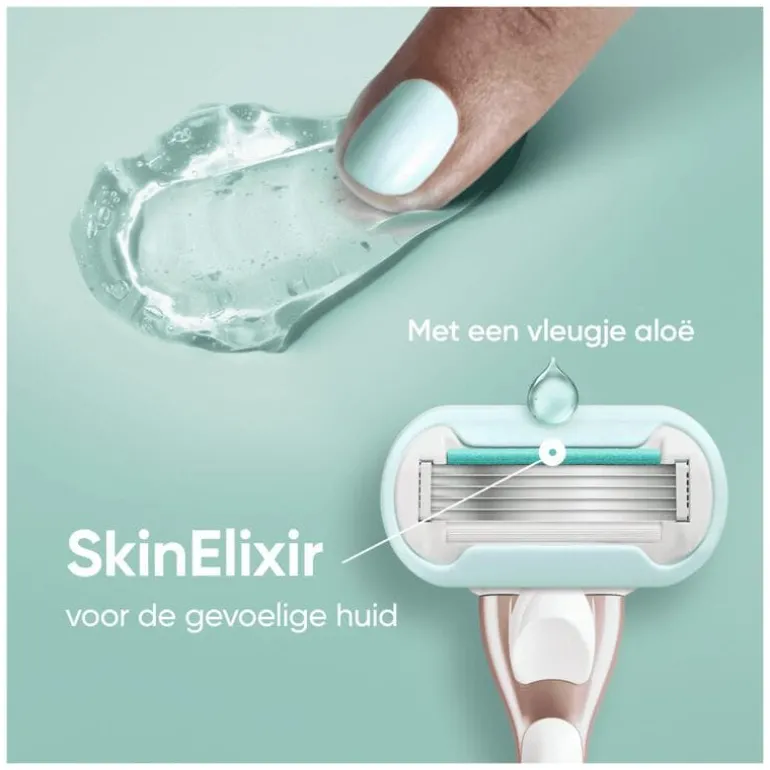 Gillette Venus Deluxe Smooth Sensitive Navulmesjes 3 Stuks