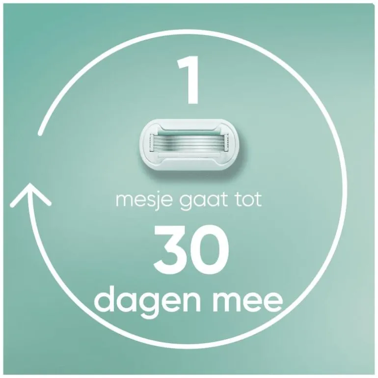 Gillette Venus Deluxe Smooth Sensitive Navulmesjes 3 Stuks